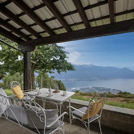 シャレー Oasi Di Pace Vista Lago-cardada-locarno