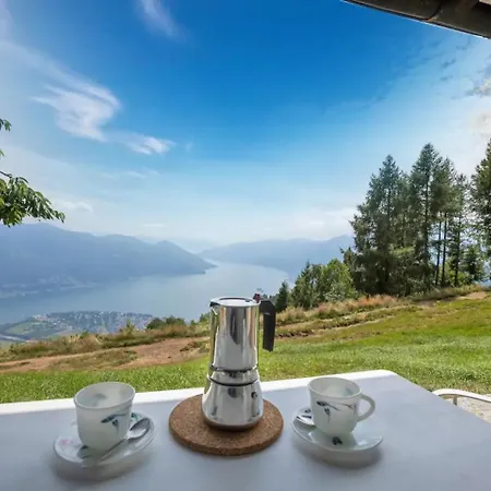 Oasi Di Pace Vista Lago-cardada-locarno シャレー *